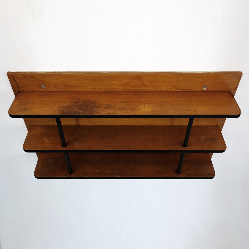 Vintage wall shelf for Pierre Guariche from the 50s