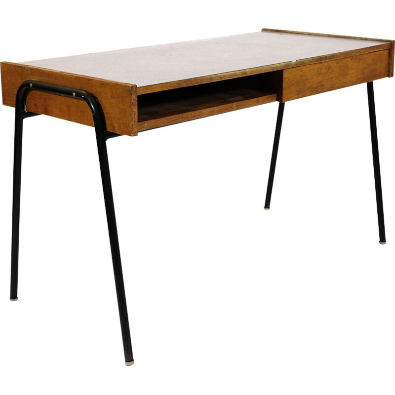 Vintage desk by Pierre Guariche from the 50s