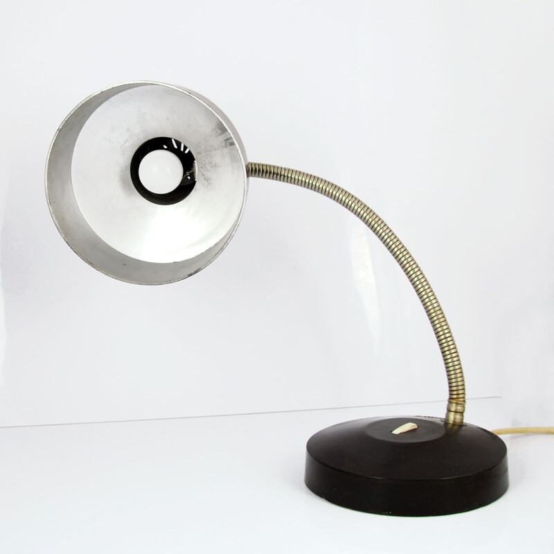 Lampe de table vintage bakélite type 1013.01 Tchécoslovaquie années 1950