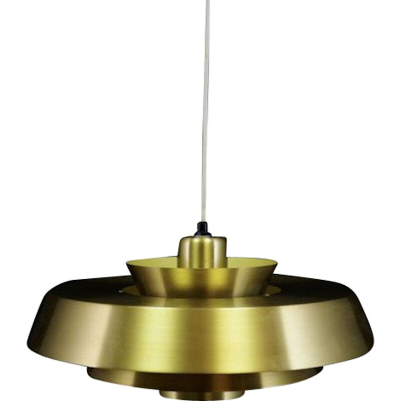 Vintage danish pendant light by Jo Hammerborg for Fog & Mørup from the 70s  