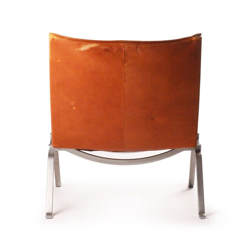 Vintage easy chair PK22 by Poul Kjaerholm for E.Kold Christensen 1960s