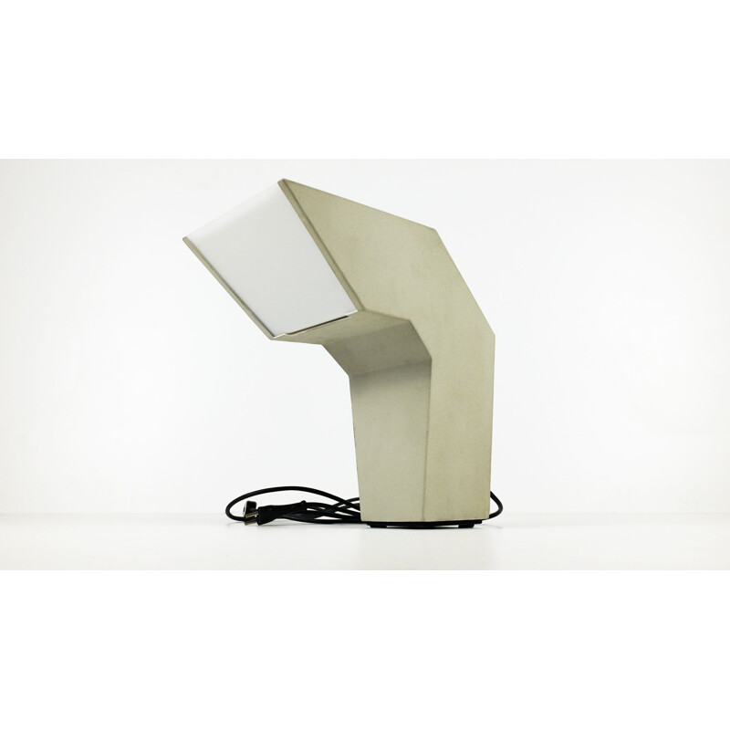 Vintage desk lamp Brutalist 1950s