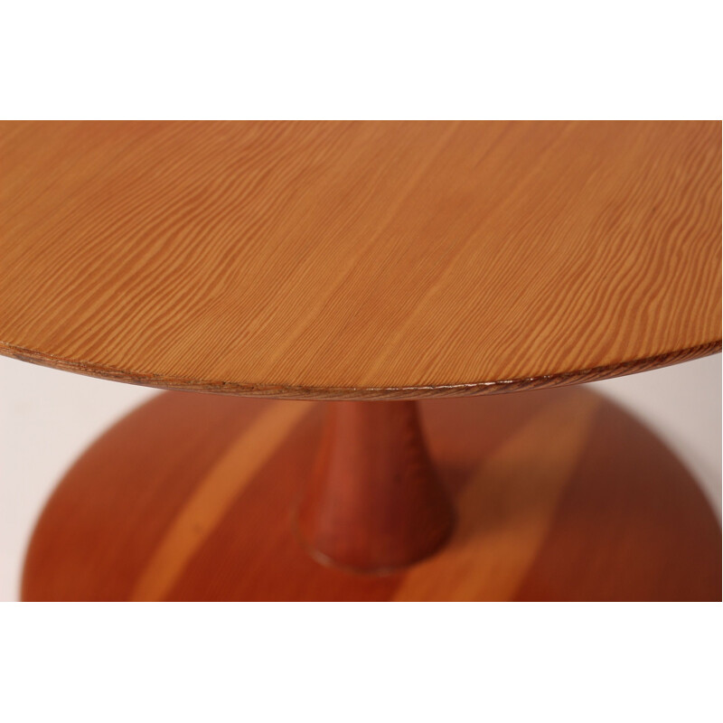 Vintage Oregon pine side table by Nanna Ditzel, 1960