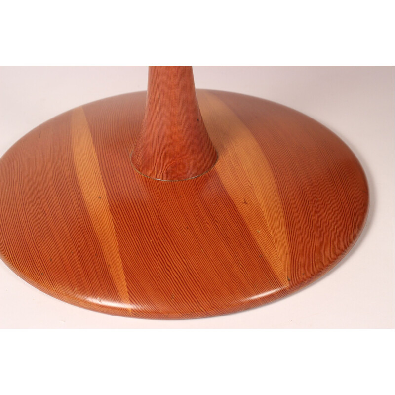 Vintage Oregon pine side table by Nanna Ditzel, 1960