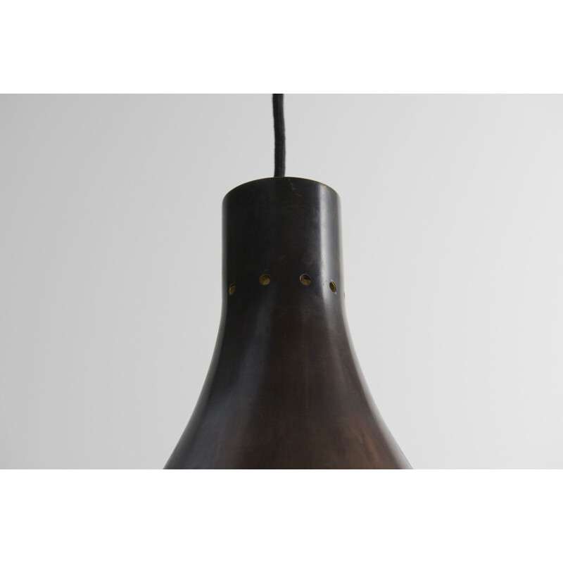 Vintage hanglamp A 2220 van Max Ingrand voor Fontana Arte Italië