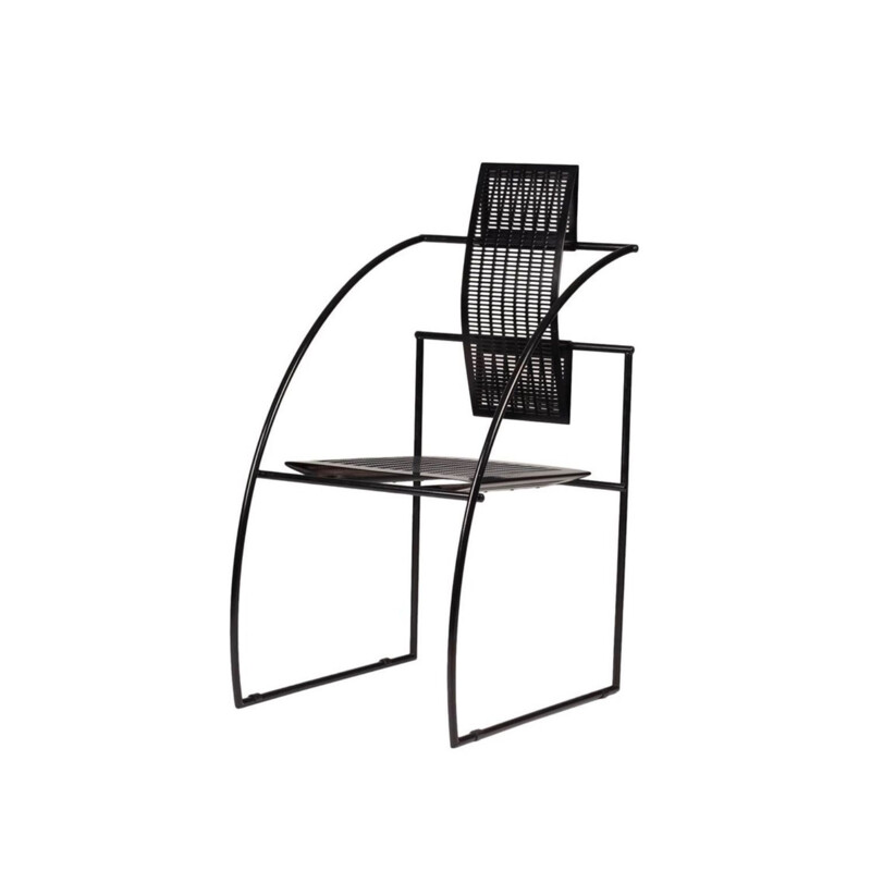 Vintage Chair Quinta by Mario Botta Italy 1980s