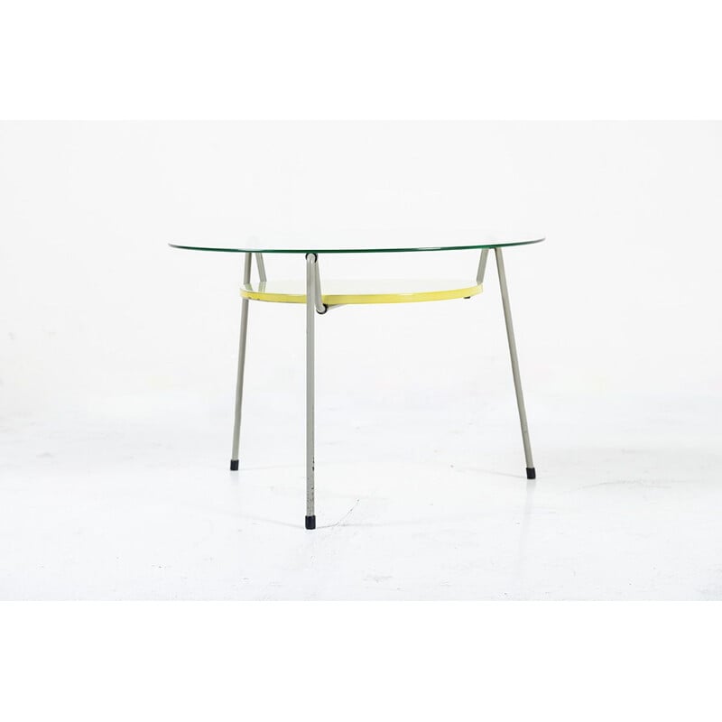 Vintage Dutch Mosquito Coffee Table by Wim Rietveld for Gispen, 1950s 