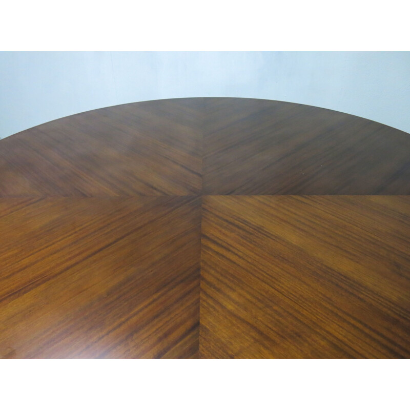 Vintage Italian Round Dining Table, 1970s