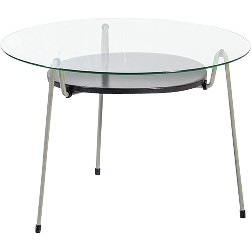 Vintage Dutch Mosquito Coffee Table by Wim Rietveld for Gispen, 1950s