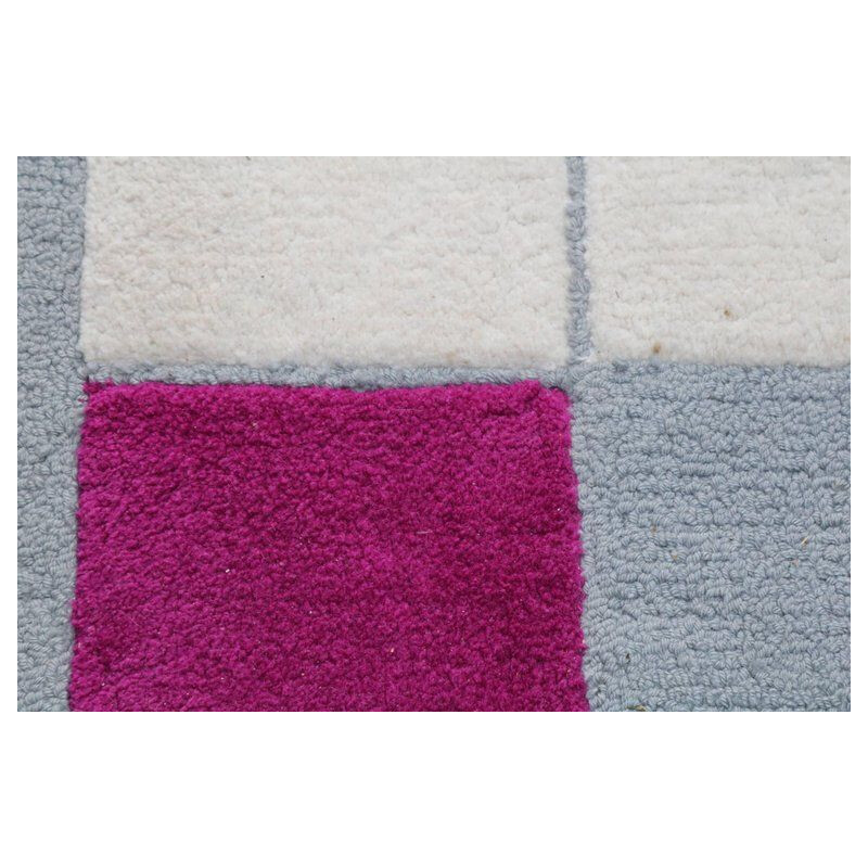 Vintage Squares rug is overall grey by Rob Parry for Danish Carpets, Netherlands 2000