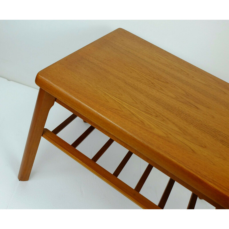 Vintage Coffee Table Teak by Möbelfabrikken Toften Denmark