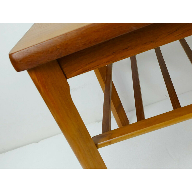 Vintage Coffee Table Teak by Möbelfabrikken Toften Denmark