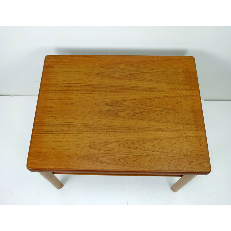 Vintage Coffee Table Teak by Möbelfabrikken Toften Denmark