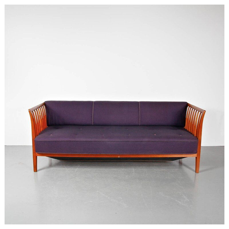 Vintage Sofa by Ludvig Pontoppidan, Denmark 1940s