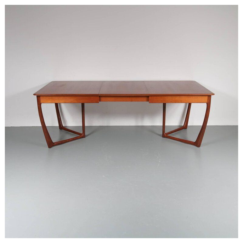 Vintage Dining Table Extendable by Beithcraft Scotland, 1950s