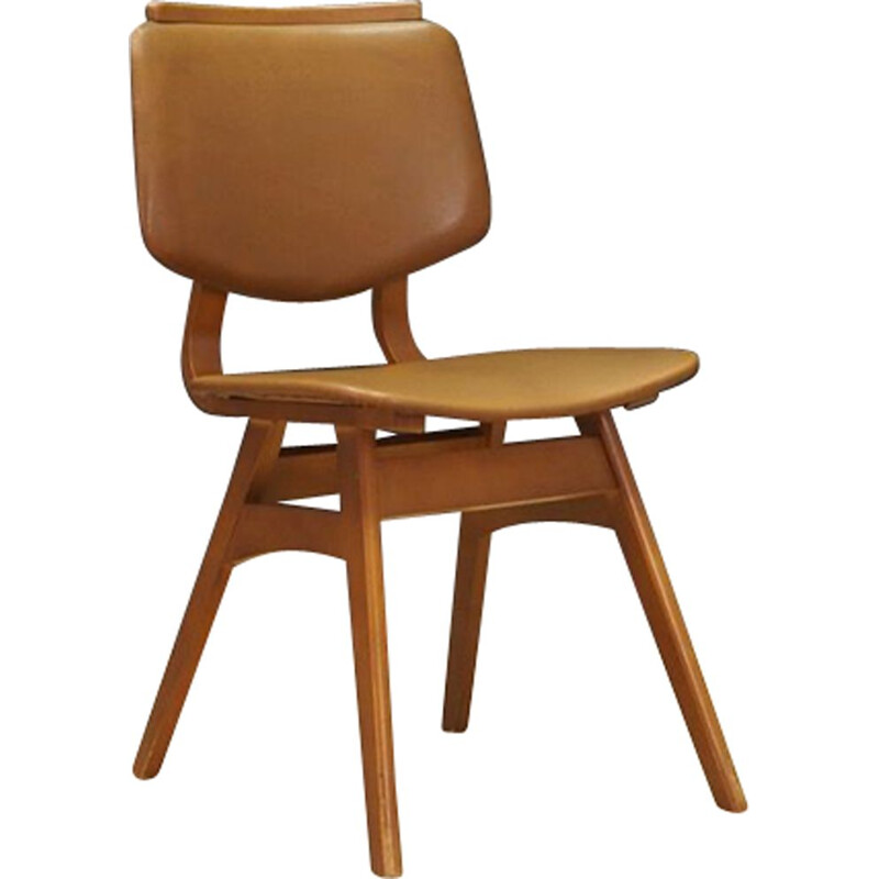 Vintage Chair in beech Scandinavian 60-70s