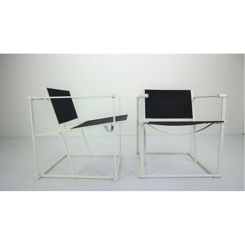 2 chaises Cube par Radboud Van Beekum pour Pastoe,1980