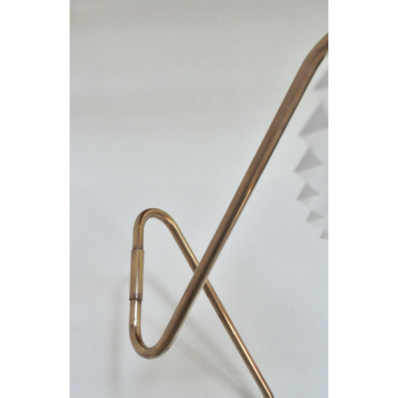 Vintage wall lamp in brass  by Norwegian Astra,1950