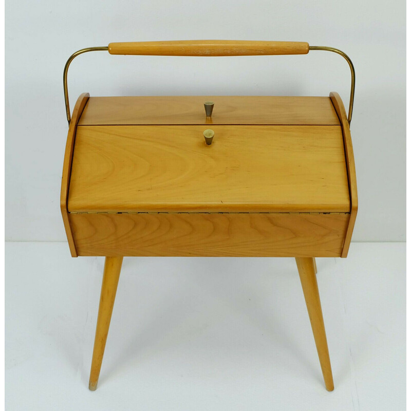 Vintage German sewing Box from the  50s