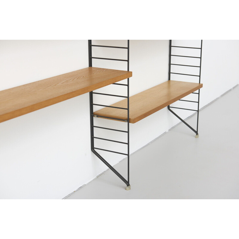 Vintage Double Bookshelf by Nisse Strinning for String