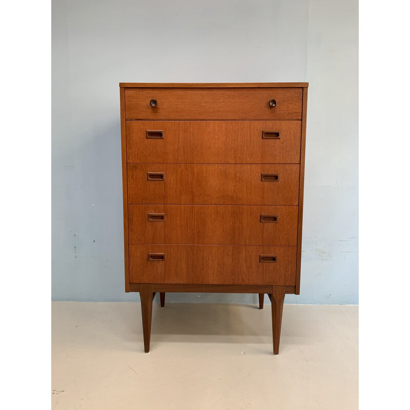 Vintage chest of drawers in teak by Nathan,England,1960 