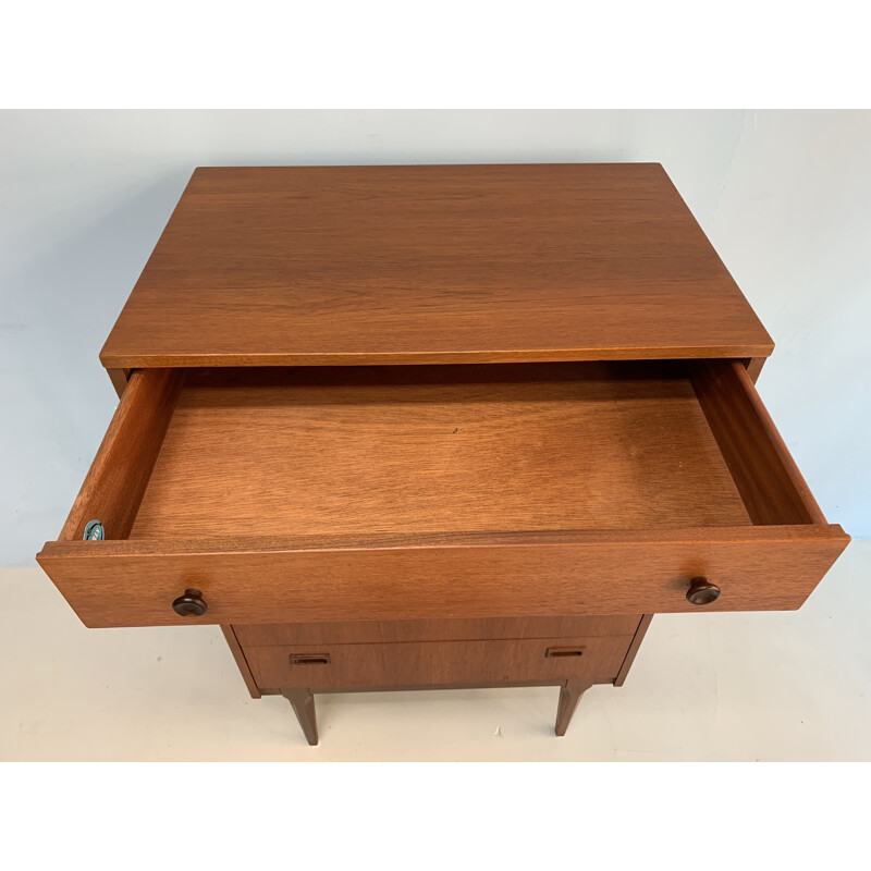 Vintage chest of drawers in teak by Nathan,England,1960 