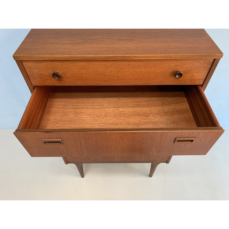 Vintage chest of drawers in teak by Nathan,England,1960 