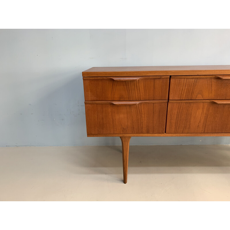 Vintage sideboard in teak by Frank Guille for Austinsuite London,1960