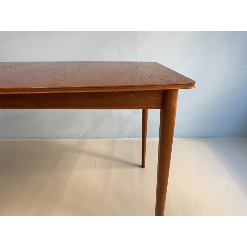 Vintage dining table in teak by McIntosh,1960