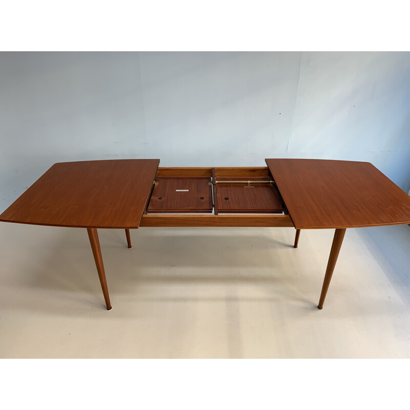 Vintage dining table in teak by McIntosh,1960