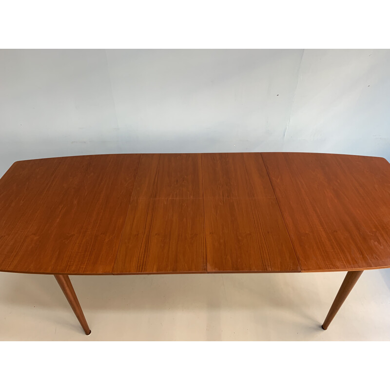 Vintage dining table in teak by McIntosh,1960