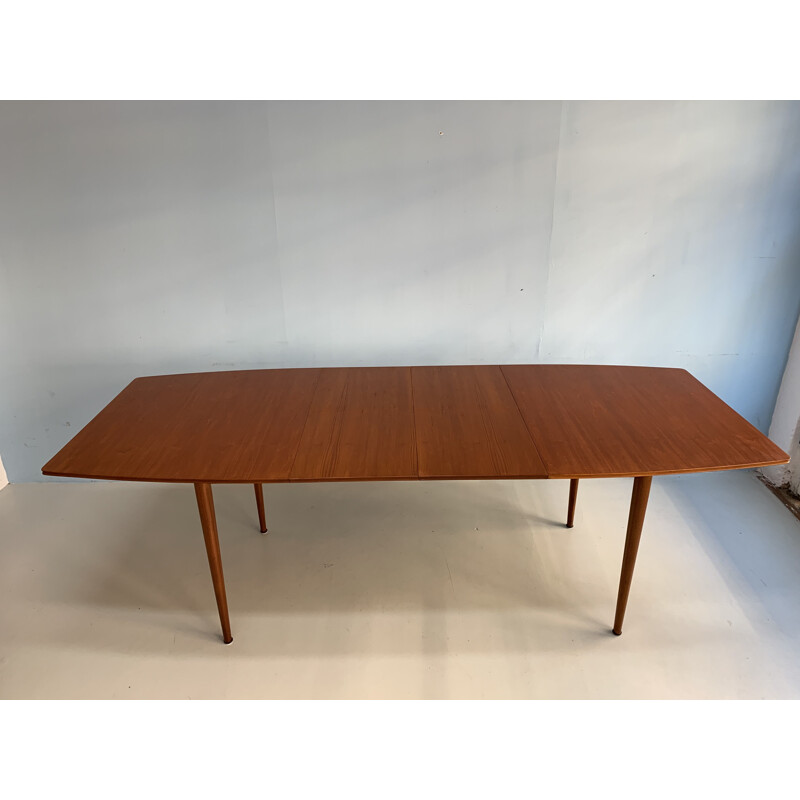 Vintage dining table in teak by McIntosh,1960