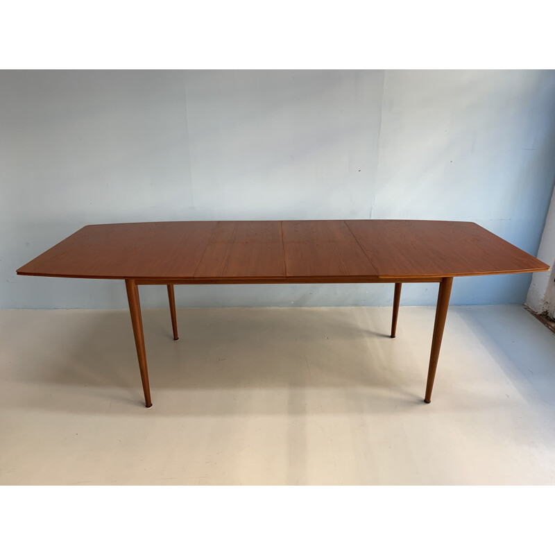 Vintage dining table in teak by McIntosh,1960