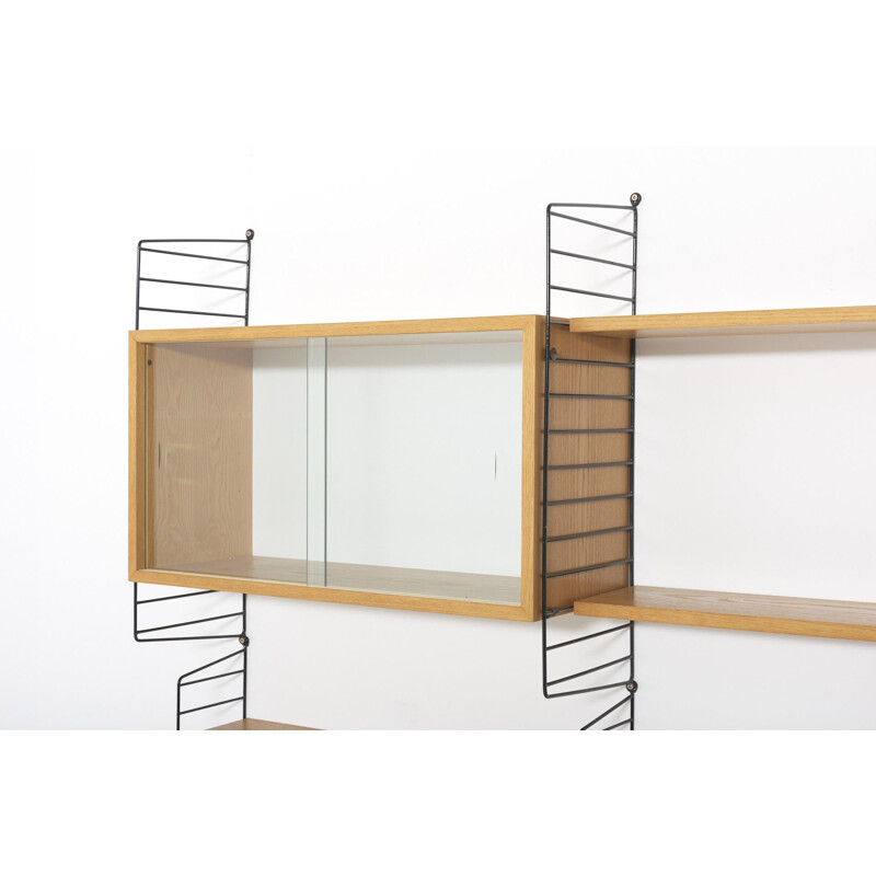 Vintage shelves in ash by Nisse & Kajsa Strinning 1950