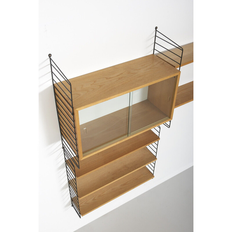 Vintage shelves in ash by Nisse & Kajsa Strinning 1950