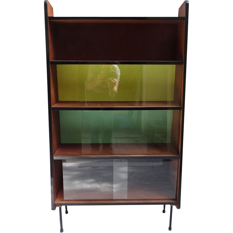 Vintage french bookcase from the 50s