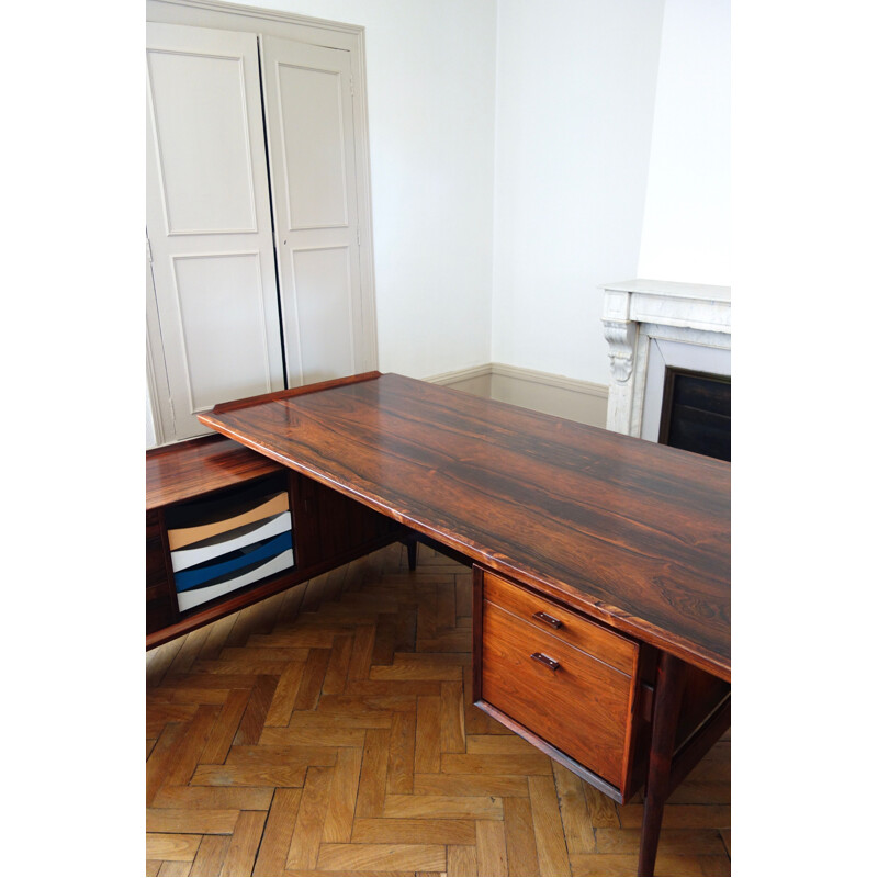 Vintage desk in rosewood by Arne Vodder for Sibast 1965