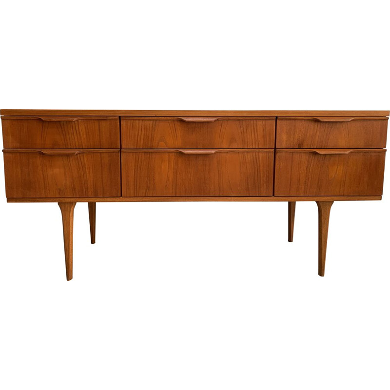 Vintage sideboard in teak by Frank Guille for Austinsuite London,1960