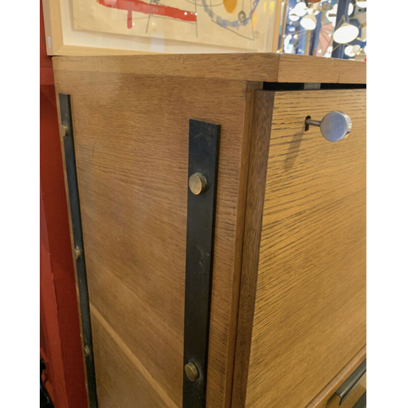 Vintage wooden writing desk by Frydman 1960