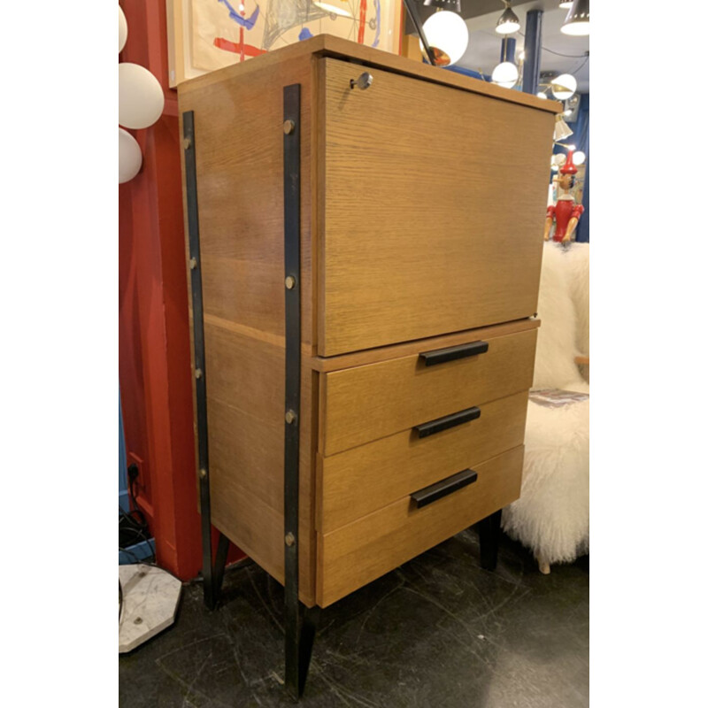 Vintage wooden writing desk by Frydman 1960