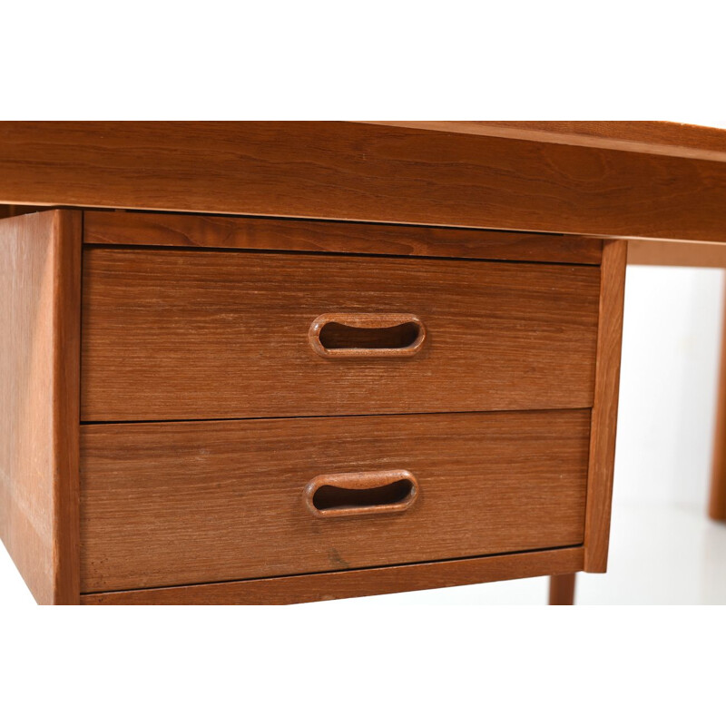 Pair of vintage desks for H.Sigh & Son Spøttrup in teakwood 1960