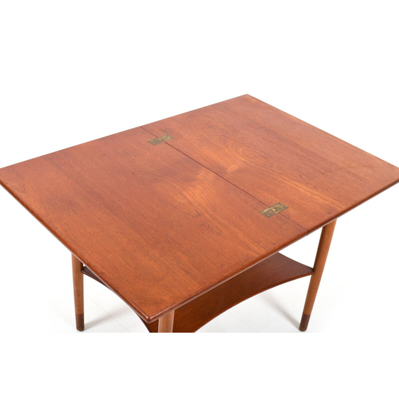 Table vintage Børge Mogensen modèle 149 en teck et hêtre