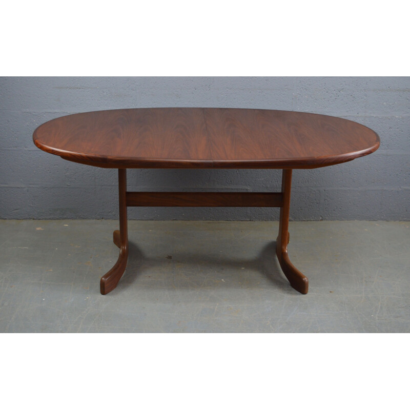 Vintage oval table by G Plan in teakwood 1970