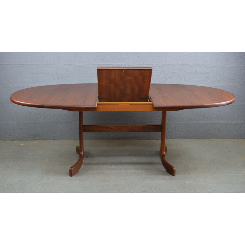 Vintage oval table by G Plan in teakwood 1970