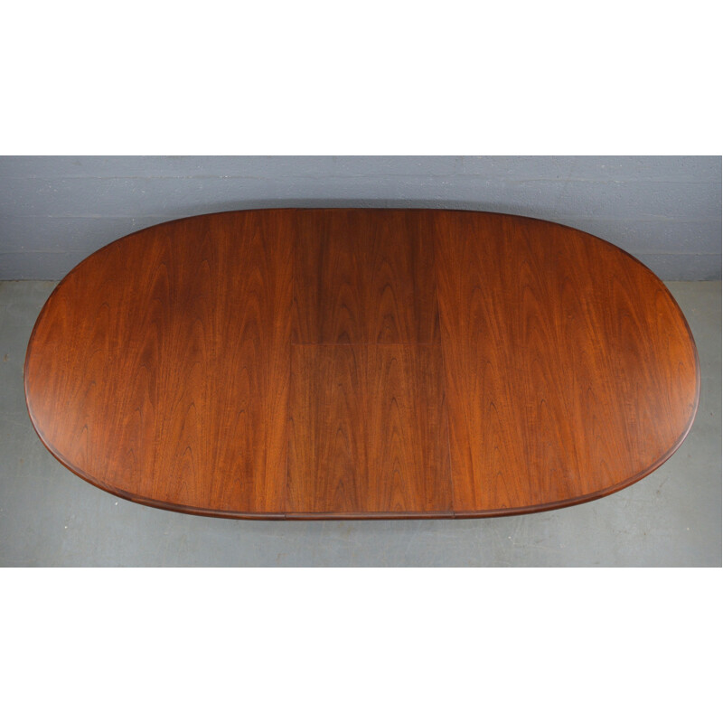 Vintage oval table by G Plan in teakwood 1970