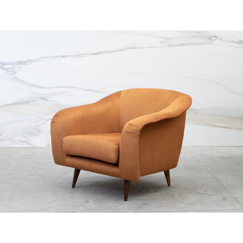 Paire de fauteuils vintage Curva en palissandre par Joaquim Tenreiro années 1960