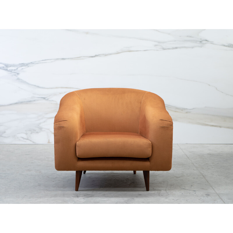 Paire de fauteuils vintage Curva en palissandre par Joaquim Tenreiro années 1960