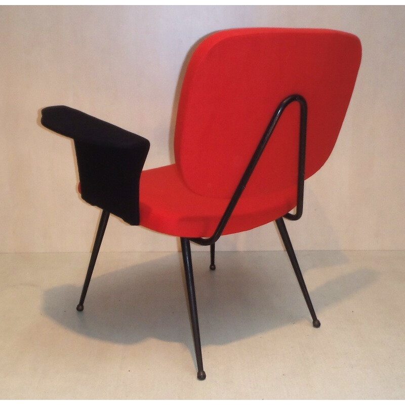 6 vintage lounge chairs - 1950s