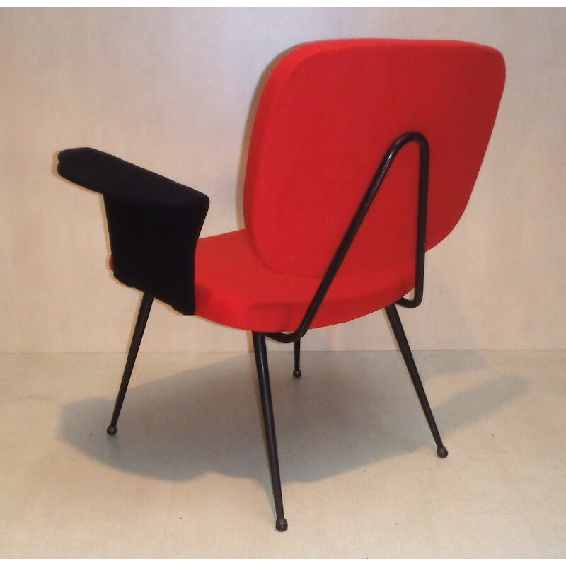 6 fauteuils vintage de salon - années 50