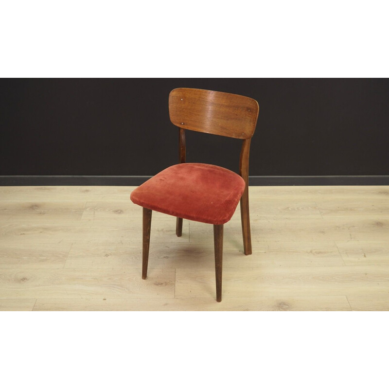 Chaise vintage en hêtre design Danois années 1960-70